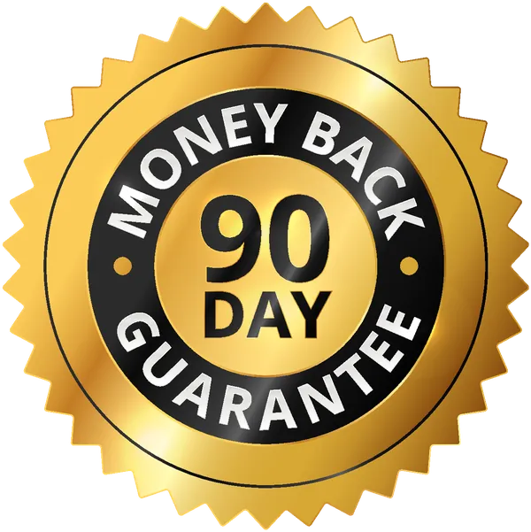 Cinna Shield 90-Day Promise — 90 days money back seal